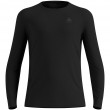 Odlo BL TOP crew neck l/s MERINO 200 men's T-shirt, size M, black Odlo BL TOP crew neck l/s MERINO 200 men's T-shirt, size M, black