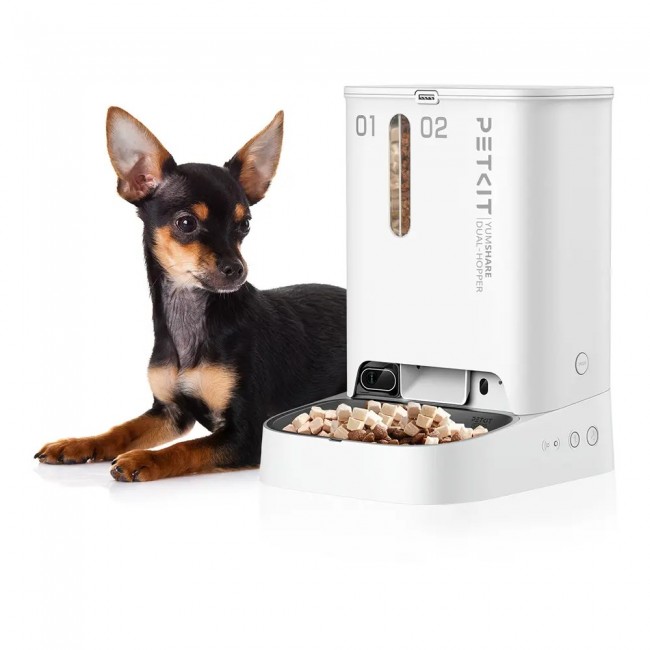 Petkit YumShare Dual-Hopper Feeder w. Camera