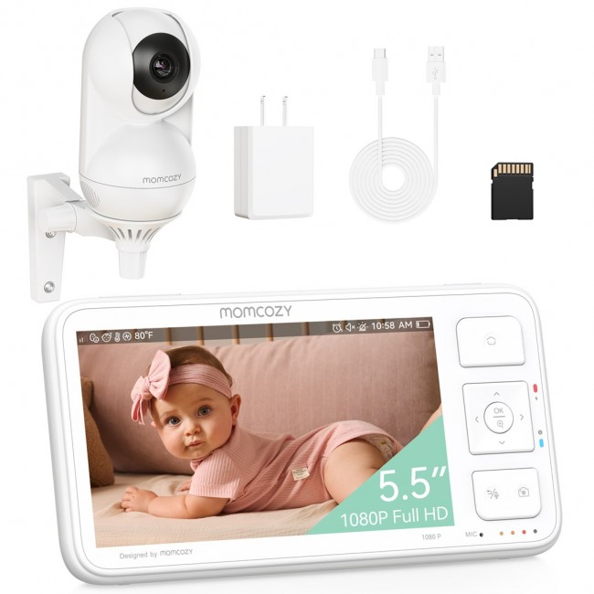 Momcozy BM014-WH12BA-A babyphone White