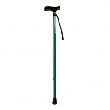 Aluminium Walking Cane REHAFUND RF-510, Green