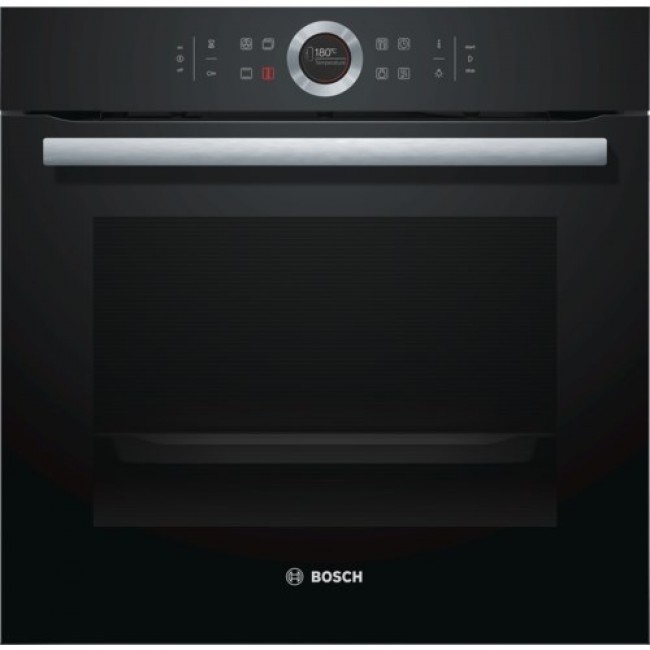 Bosch Serie 8 HBG635BB1 oven 71 L A+ Black, Stainless steel