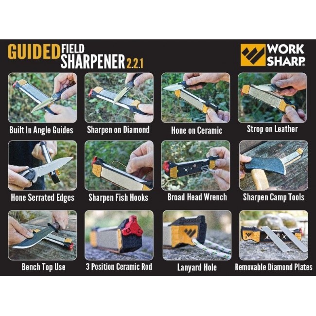WORK SHARP GUIDED FIELD Sharpener WORK SHARP GUIDED FIELD Sharpener