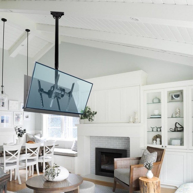 Techly Telescopic Universal Ceiling Support for 2 TV LED LCD 32-55
