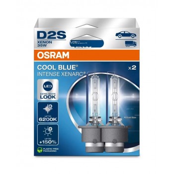 Bulb (Set of 2pcs.) D2S 85V 35W P32D-2 Cool Blue Intense NextGen 6200K