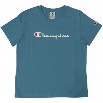Champion SS Tee Women's T-Shirt Blue 117534 BS099 M