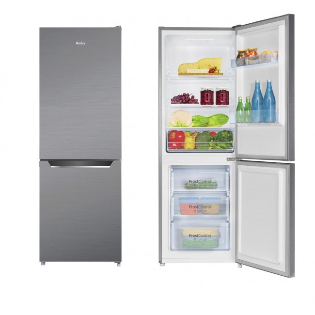 Amica freestanding fridge-freezer FK2425.4UNTX(E) Silver Amica freestanding fridge-freezer FK2425.4UNTX(E) Silver