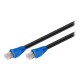 Goobay 94397 networking cable Black 75 m Cat6 U/UTP (UTP) Goobay 94397 networking cable Black 75 m Cat6 U/UTP (UTP)