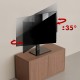 Maclean universal TV stand, for RTV cabinet, stand, max. 40kg, max. VESA 400x400, height and angle adjustment, for 32-65 Maclean universal TV stand, for RTV cabinet, stand, max. 40kg, max. VESA 400x400, height and angle adjustment, for 32-65
