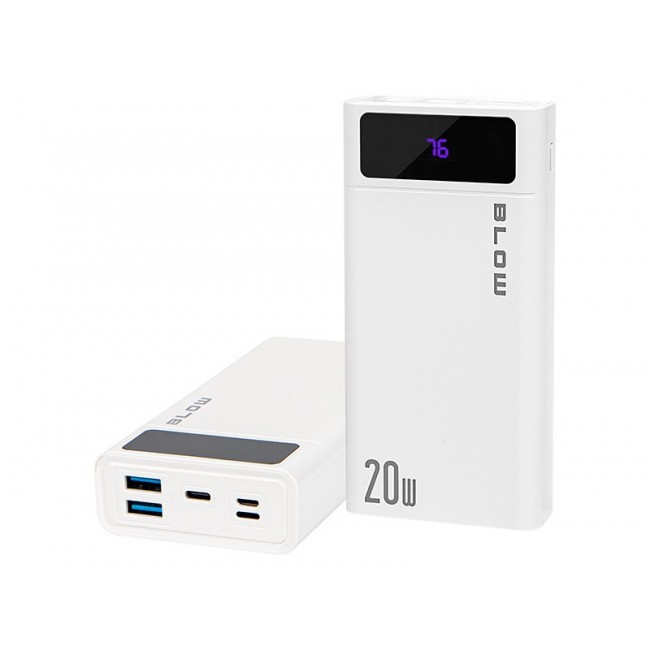 Power Bank 20000mAh QC+PD 20W + lightning PB20E Power Bank 20000mAh QC+PD 20W + lightning PB20E
