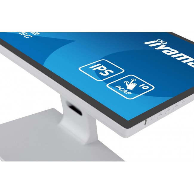 iiyama ProLite 23.8 PCAP 10pt touchscreen monitor featuring IPS panel technology, Edge-to-Edge glass design and anti fingerprint coating iiyama ProLite 23.8 PCAP 10pt touchscreen monitor featuring IPS panel technology, Edge-to-Edge glass design and anti fingerprint coating