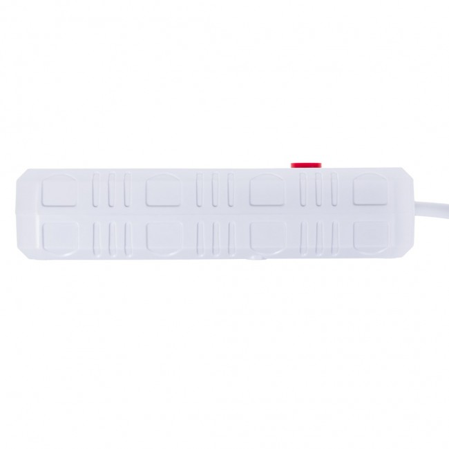 Maclean power strip, 4-socket extension cable + 3xUSB, 110-240V AC 50/60Hz, 2.1A max 2500W, 1.5m, white, MCE392 W