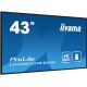 iiyama LH4360UHS-B2AG Signage Display Digital A-board 108 cm (42.5