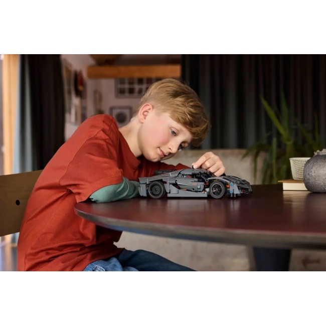 LEGO TECHNIC 42173 Koenigsegg Jesko Absolute Grey Hypercar