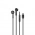 Havit E336C wired headphones black