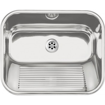 1-bowl utility sink - recessed or wall-mounted