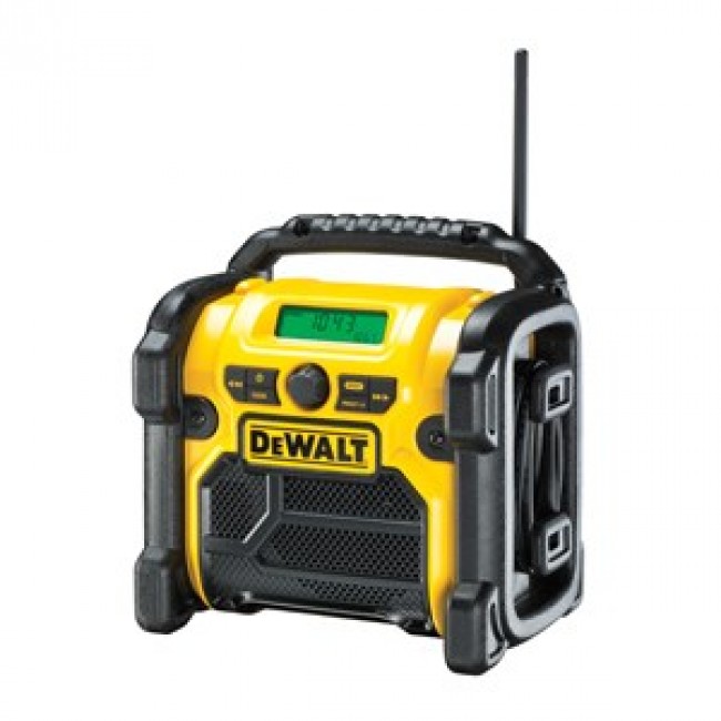 DeWALT DCR019-QW radio Worksite Black, Yellow DeWALT DCR019-QW radio Worksite Black, Yellow
