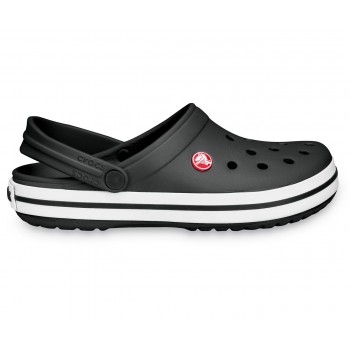 Crocs Crocband Clogs Unisex Black, White