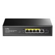 Cudy GS1005PTS1 network switch Gigabit Ethernet (10/100/1000) Power over Ethernet (PoE) Black