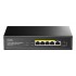 Cudy GS1005PTS1 network switch Gigabit Ethernet (10/100/1000) Power over Ethernet (PoE) Black