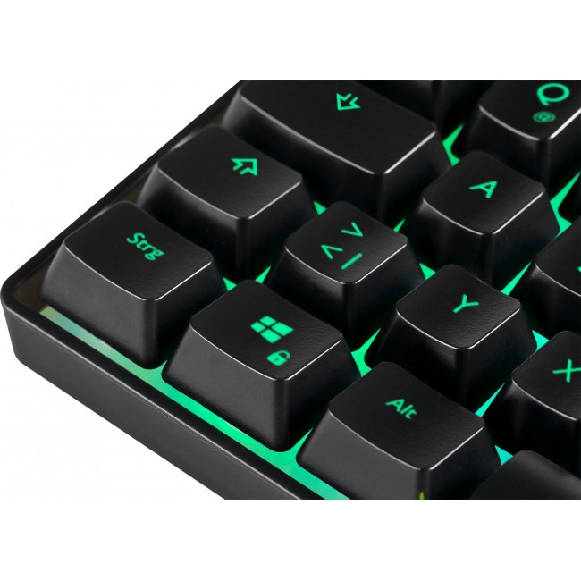 Deltaco Gaming GAM-158-DE keyboard USB QWERTZ Nordic Black