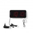 Nedis CLAR004BK alarm clock Digital alarm clock Black