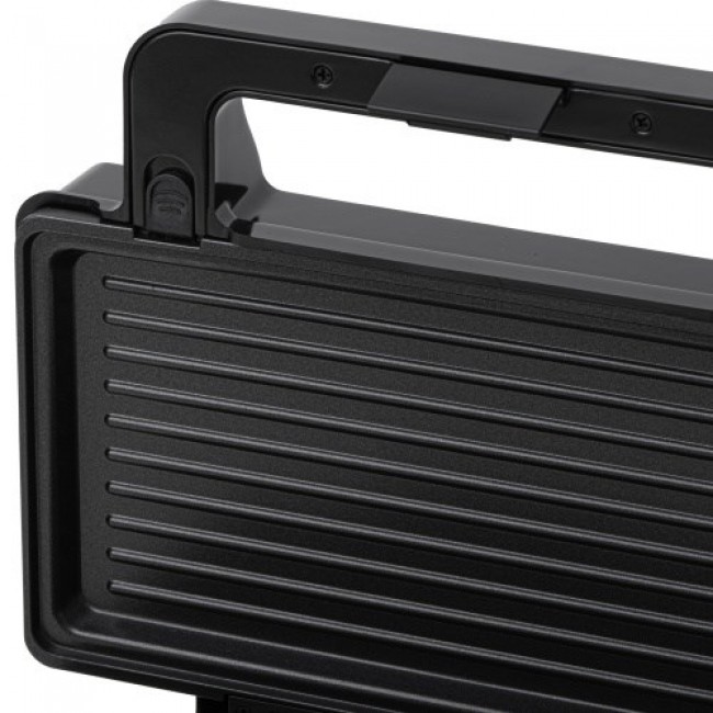 Adler CR 3074 Sandwich maker 2-in-1 Black, Stainless steel
