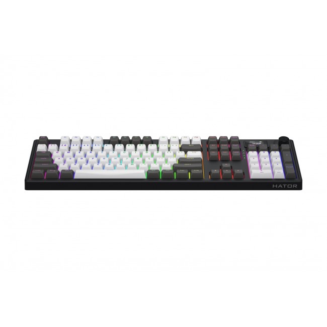 HATOR Skyfall Pro Wireless 100 keyboard Gaming USB + RF Wireless + Bluetooth QWERTY US English Black, Grey HATOR Skyfall Pro Wireless 100 keyboard Gaming USB + RF Wireless + Bluetooth QWERTY US English Black, Grey