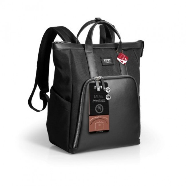 Port Designs Muse Eco backpack City backpack Black