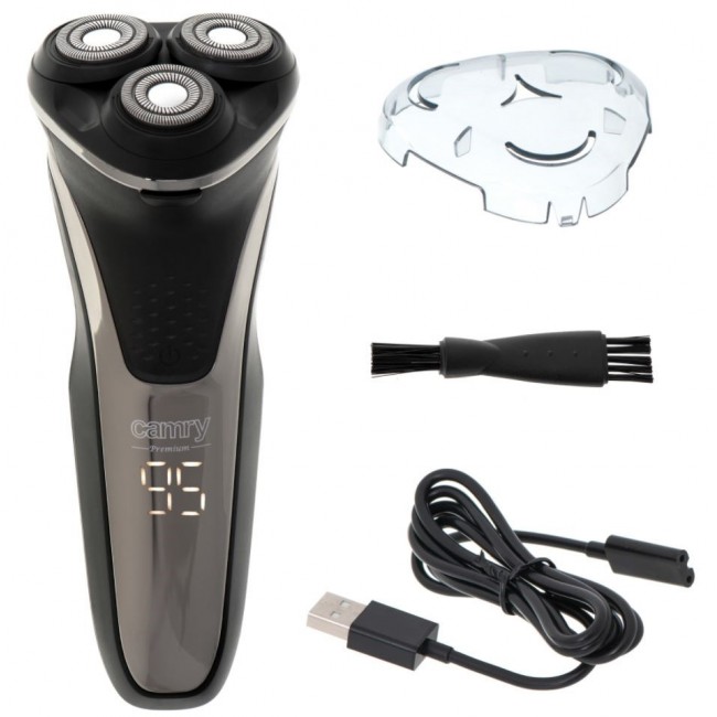 Camry CR 2927 men's shaver Rotation shaver Trimmer Gray