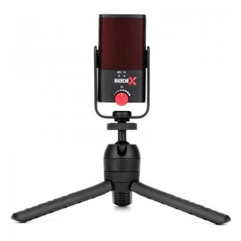 R DE XCM-50 - Compact condenser microphone with advanced DSP for streamers and gamers