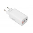 iBOX C-65 White, GaN 65W universal charger iBOX C-65 White, GaN 65W universal charger