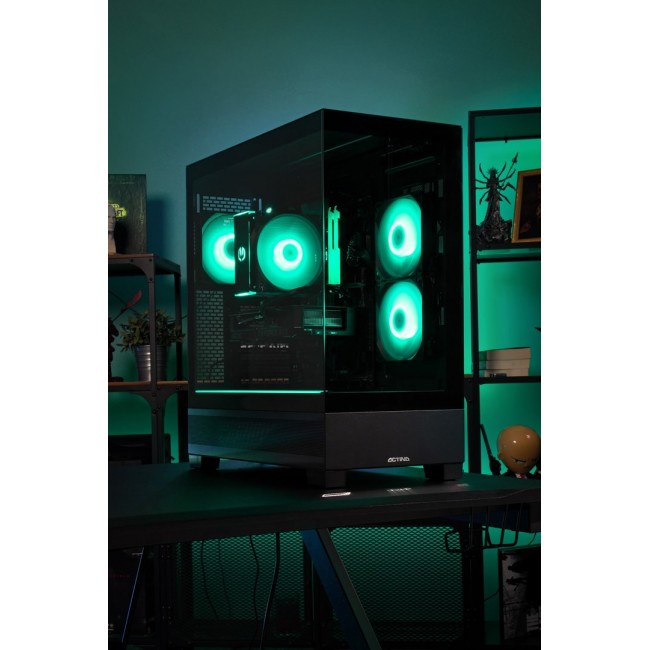 Actina 5901443383635 PC Intel Core i5 i5-12400F 32 GB DDR4-SDRAM 1 TB SSD AMD Radeon RX 6600 Midi Tower Black Actina 5901443383635 PC Intel Core i5 i5-12400F 32 GB DDR4-SDRAM 1 TB SSD AMD Radeon RX 6600 Midi Tower Black