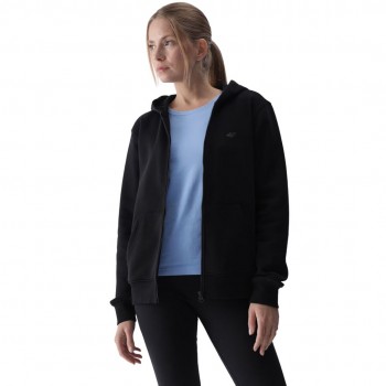 Women's sweatshirt 4F F1467 deep black 4FWMM00TSWSF1467 20S S