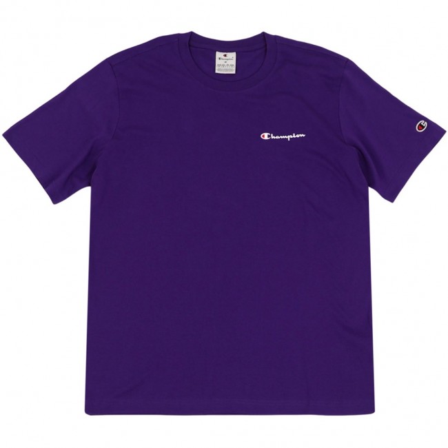 Champion SS Tee Men's T-Shirt Purple 220264 VS025 S Champion SS Tee Men's T-Shirt Purple 220264 VS025 S