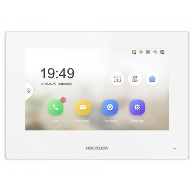 Hikvision DS-KH6320-WTE1-W video door entry system 17.8 cm (7 Hikvision DS-KH6320-WTE1-W video door entry system 17.8 cm (7
