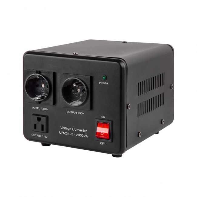 KEMOT Voltage Converter 1600 W / 2000 VA KEMOT Voltage Converter 1600 W / 2000 VA