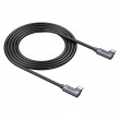 UNITEK C14147ABK01-0.5M - USB C 90 /90 PD 100W M/M 1M