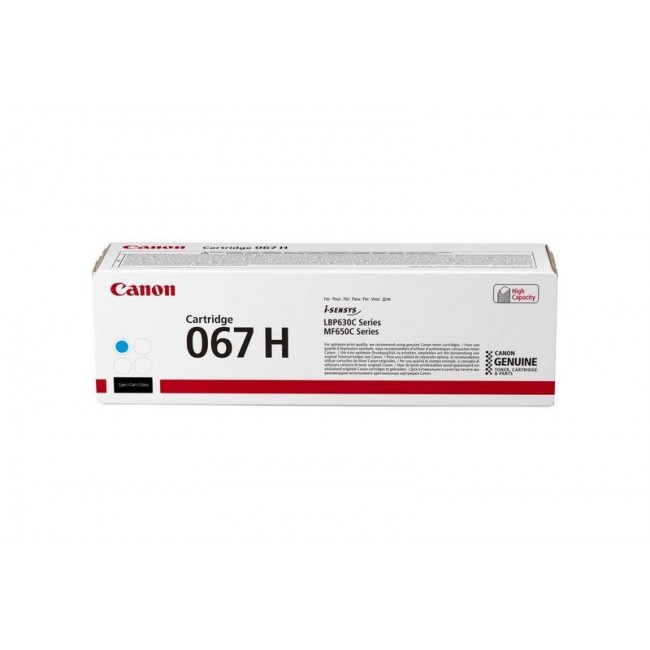 Canon 067H toner cartridge 1 pc(s) Original Cyan Canon 067H toner cartridge 1 pc(s) Original Cyan