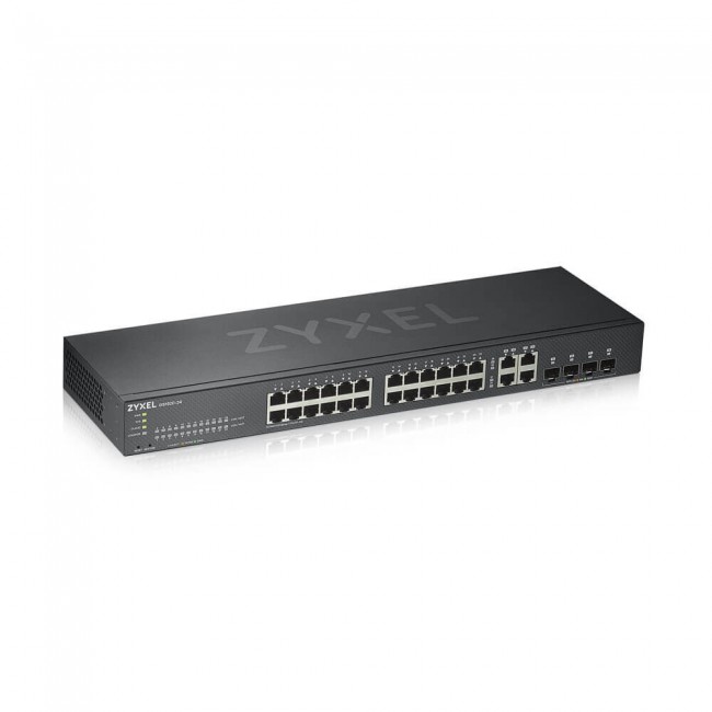 Zyxel GS1920-24V2 Managed Gigabit Ethernet (10/100/1000) Black Zyxel GS1920-24V2 Managed Gigabit Ethernet (10/100/1000) Black