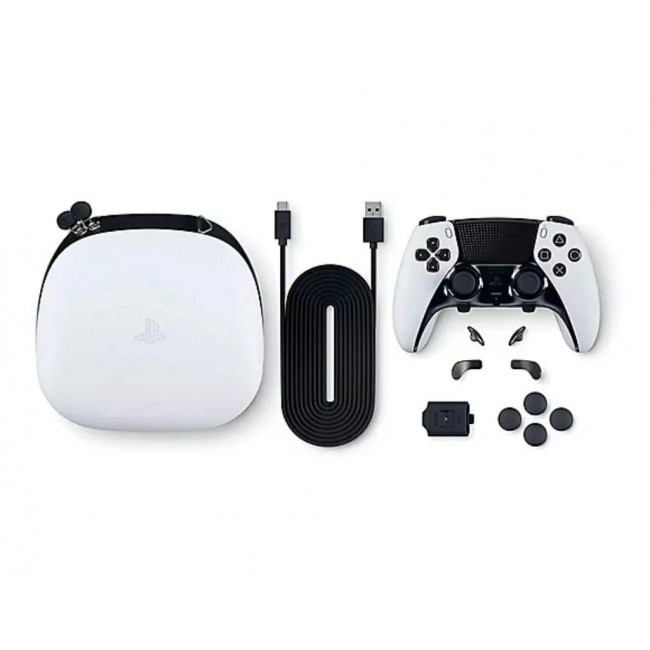Wireless controller SONY DualSense Edge V2 White, PlayStation 5 Wireless controller SONY DualSense Edge V2 White, PlayStation 5