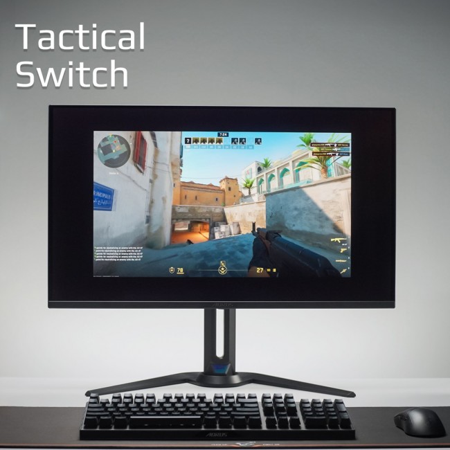 GIGABYTE AORUS FO32U 31.5 UHD Gaming Monitor - 3840 x 2160 (UHD), 165Hz, 0.03ms, 250 cd/m2, FreeSync Premium Pro, DisplayHDR True Black 400, HDMI 2.1, Displayport 1.4