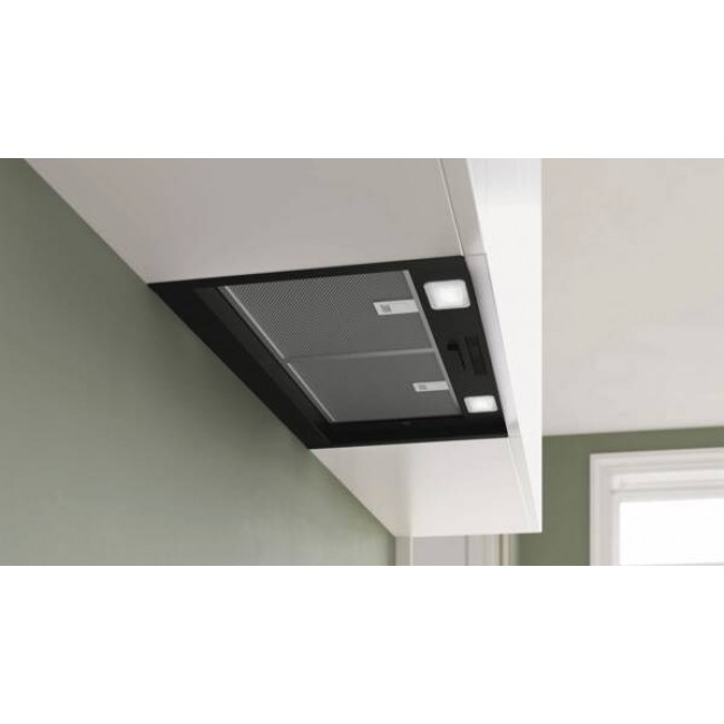 Bosch Serie 2 DBB63BC60 cooker hood Built-in Black 384 m /h