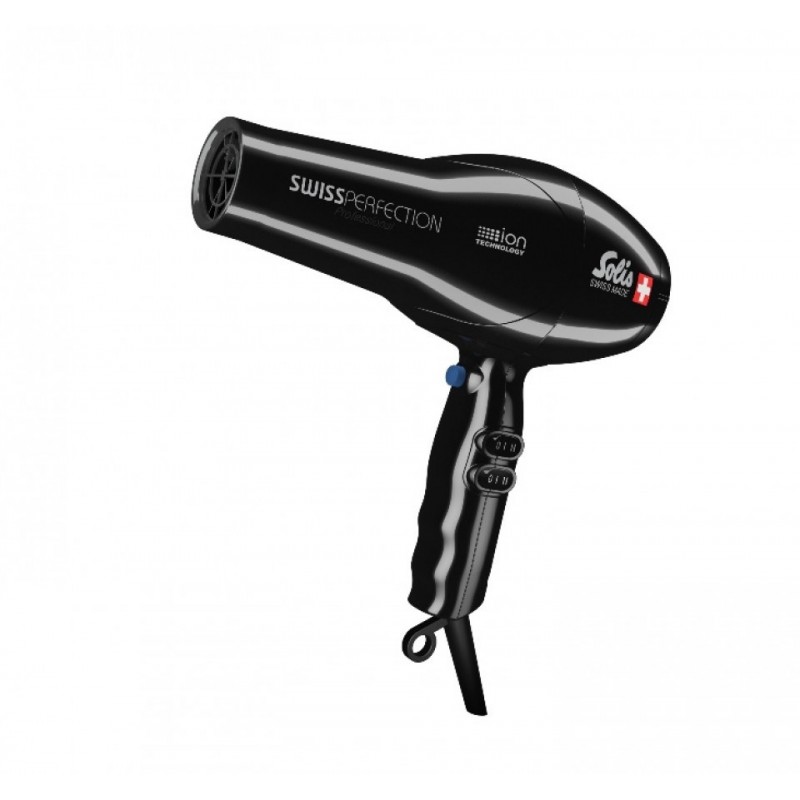 Solis Swiss Perfection hair dryer 2300 W Black Solis Swiss Perfection hair dryer 2300 W Black