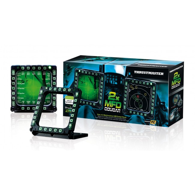 Thrustmaster MFD Cougar Pack - 2stk Thrustmaster MFD Cougar Pack - 2stk