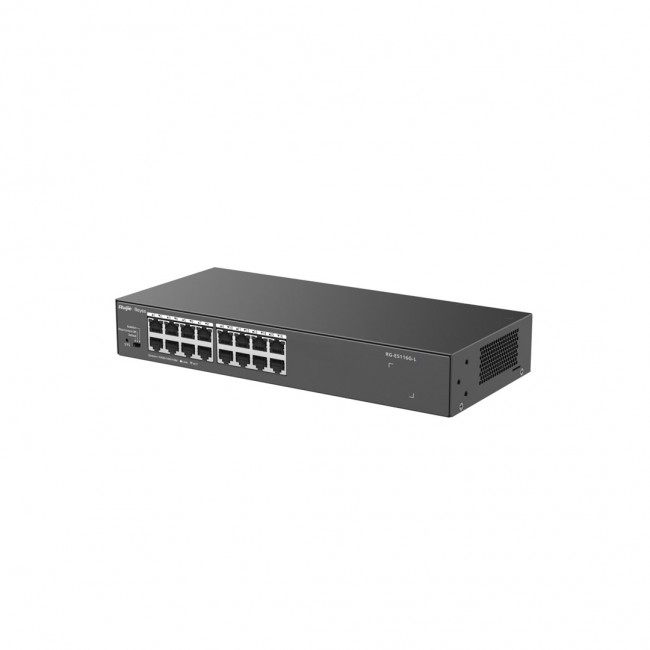 Ruijie Networks RG-ES116G-L network switch Unmanaged L2 Gigabit Ethernet (10/100/1000) Black