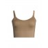 Top damski CASALL Shiny Seamless Rib Top kolor zielony - S