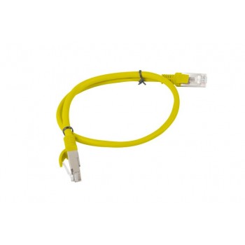 LANBERG PATCHCORD UTP CAT.5E 0.5M YELLOW PCU5-10CC-0050-S