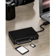ICY BOX IB-CR401-C3 card reader USB 3.2 Gen 1 (3.1 Gen 1) Type-C Black