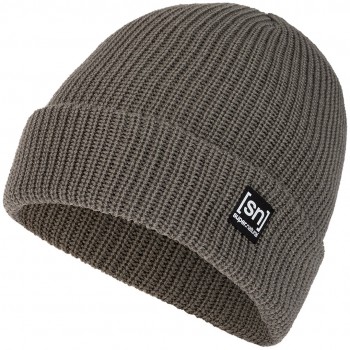Czapka SUPER.NATURAL MERINO BASIC BEANIE zielona one size