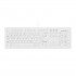Contour Design Active Key Contour ClassicClean Medical Keyboard IP68 Full-Size Wired White DE C8100